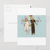 Happy New Year series Briefkaart (Voorkant / Achterkant)