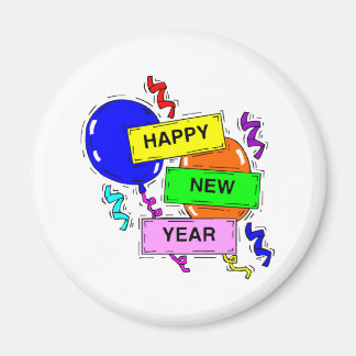 Happy New Year Sign Magneet