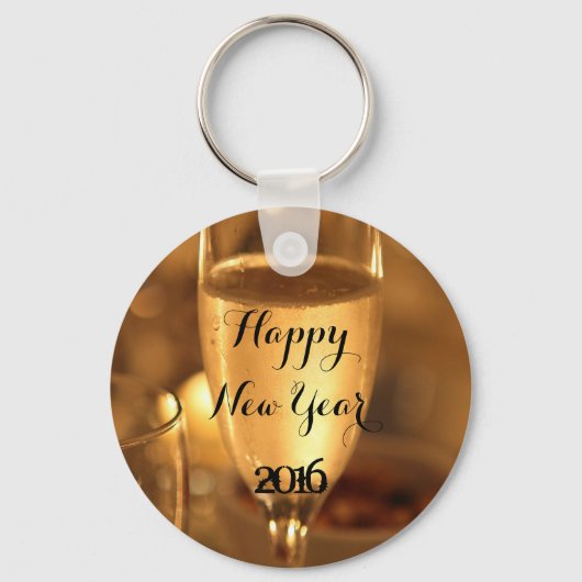 Happy New Year Sleutelhanger van RoseWrites (Voorkant)