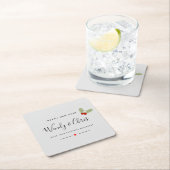 Happy New YEAR sneghbour Kartonnen Onderzetters (Insitu)