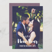 Happy New Year Specialized Foto Feestdagenkaart (Voorkant / Achterkant)