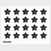Happy New Year Star-Stickers van RoseWrites Ster Sticker (Vel)