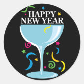 Happy New Year Stickers (Voorkant)