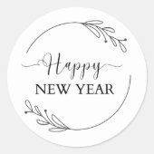 Happy New Year Stickers (Voorkant)