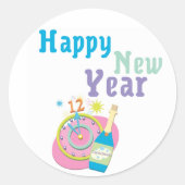 Happy New Year Stickers (Voorkant)