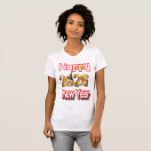Happy New year  T-shirt (Voorkant volledig)