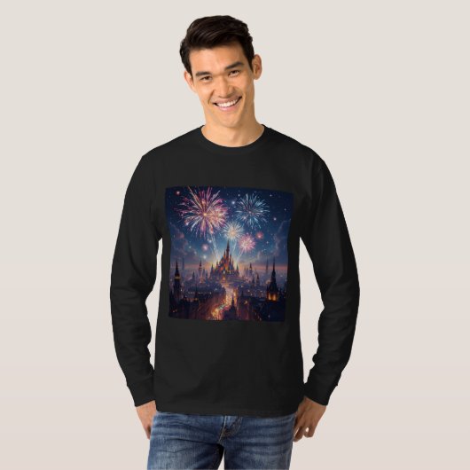 Happy new year t-shirt (Voorkant volledig)