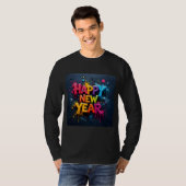 Happy new year t-shirt (Voorkant volledig)