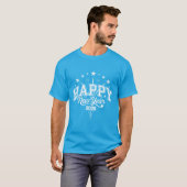 Happy New Year  T-shirt (Voorkant volledig)