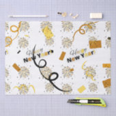 Happy New Year Tissue Paper Tissuepapier (Craft)