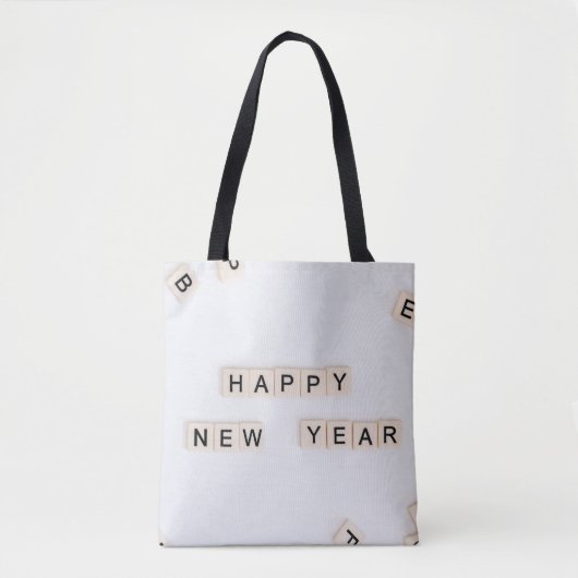 HAPPY NEW YEAR TOTE BAG (Voorkant)