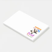 Happy New Year Turn Over A New Leaf Post-it® Notes (Schuin)