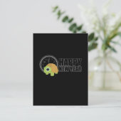Happy New Year - Turtle Briefkaart (Staand voorkant)
