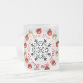 Happy New year Two-Tone Coffee Mok