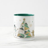 Happy New Year Typography Celebration Mok (Midden)