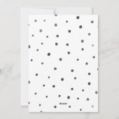 Happy New Year Typography Script Photo Feestdagenkaart (Achterkant)