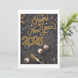 Happy New Year Uitnodiging