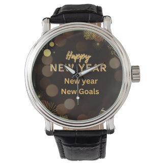 Happy new year watch design.instant download horloge