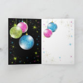 Happy New Year Wenskaart Feestdagen Kaart (Binnen)