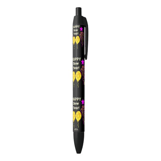Happy New Year wil Pen (Achterkant (Verticaal))