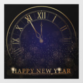 Happy New Year Window Cling Raamsticker (Vel)
