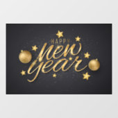 Happy New Year Window Cling Raamsticker (Vel)