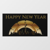 Happy New Year Window Cling Raamsticker (Vel)