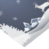 Happy New Year! Winter Fairy Tale Fantasy blue Lange Tafelloper (Hoek)