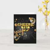 Happy New Year With A 6 7 Zoomer Meme Vibe. 2026 C Kaart (Gele Bloem)