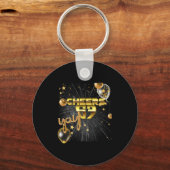 Happy New Year With A 6 7 Zoomer Meme Vibe. 2026 C Sleutelhanger (Voorkant)