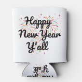 Happy New Year Y'all Blikjeskoeler (Achterkant)