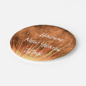 Happy New Years 20xx Fireworks Papieren Bordje (Gekanteld)