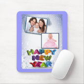 Happy New Year's Add Your Photo Muismat (Met muis)