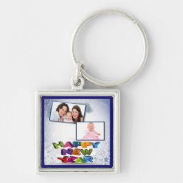 Happy New Year's Add Your Photo Sleutelhanger