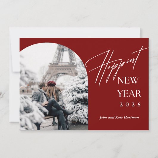 Happy New Years Arch Photo  (Voorkant)