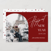 Happy New Years Arch Photo  (Voorkant / Achterkant)