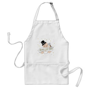 Happy New Years Baby Apron Standaard Schort