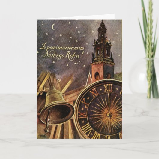 Happy New Years Day Feestdagen Kaart (Voorkant)