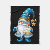 Happy New Years Eve 2026 Party Gnomes Matching Fam Fleece Deken (Voorkant)
