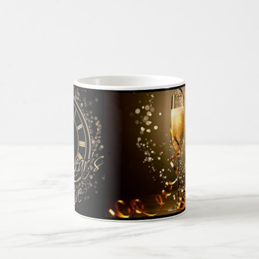 Happy New Years Eve Champagne mok (Center)