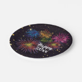 Happy New Year's Eve Party Borden Papieren Bordje (Gekanteld)