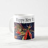 Happy New Years Eve Party met Confetti Koffiemok (Voorkant links)