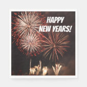 Happy New Years Fireworks Servetten (Voorkant)