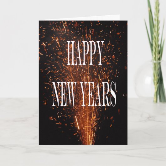 Happy New Years Kaart (Voorkant)