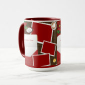 Happy New Year's met Holly Voeg je foto's Mok toe (Voorkant links)