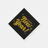 Happy New Years Napkins Servet (Hoek)