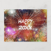 Happy New Years persoonlijk of zakelijk Briefkaart (Voorkant)