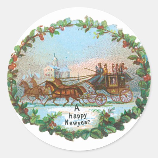 Happy New Years Stickers (Voorkant)