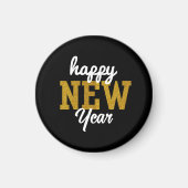Happy New YearT-Shirt Magneet (Voorkant)