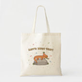 Happy Newt Year, grappig nieuwjaarsavond Tote Bag (Voorkant)